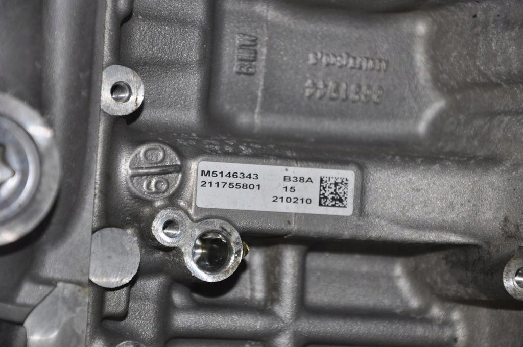 Motor BMW 2 Gran F44 B38A15A 1.5 Benzin Engine Komplett