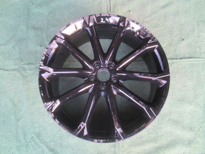 1x Alufelge 21 Zoll 8.5" 5x112 38ET Glanz Schwarz 83A601025AG Audi Q3 Rim Wheel FEL6445812598tu