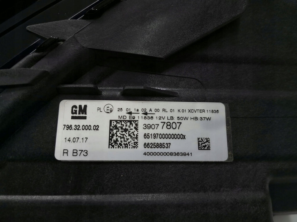 Frontscheinwerfer Opel Astra 7963200002 LED Rechts Scheinwerfer Headlight SCH2539913570jb