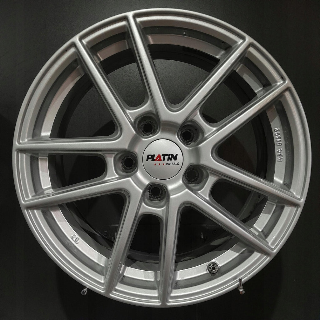 4x Alufelge 16 Zoll 7.0" 5x112 35ET Glanz Silber KBA51652 Audi C7 A4 B8 FEL8916824789qd