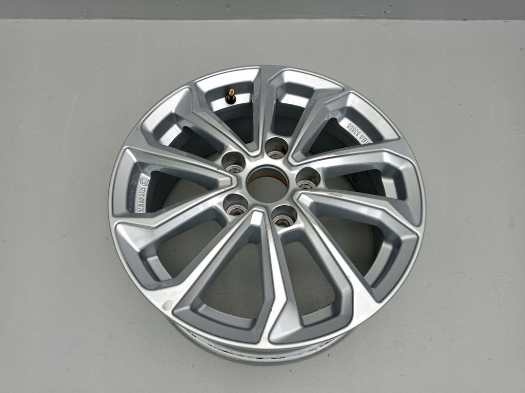 1x Alufelge 16 Zoll 6.5" 5x114.3 40ET Glanz Silber Hyundai Tucson Elantra FEL9817268601xk