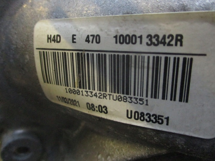 Motor Dacia Duster H4DE470 1.0 TCE 91PS 67kW 62TKm 2021 Benzin Engine Unkomplett MOT7178290599jt