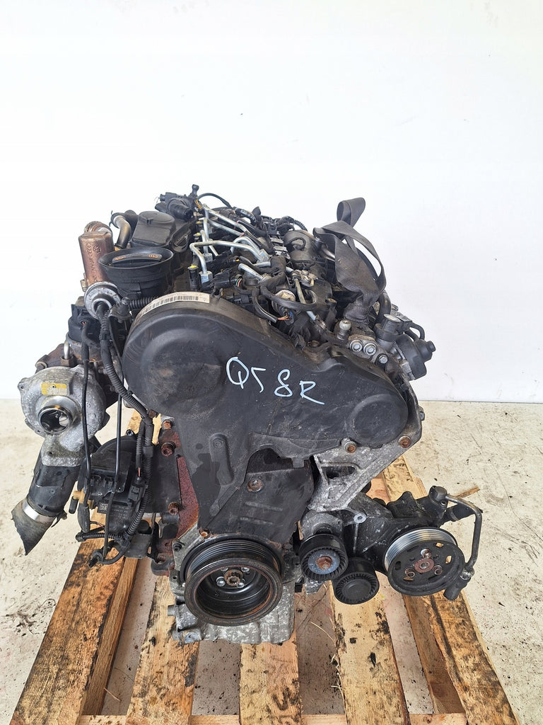 Motor Audi Quattro Q5 8R 08-12 2.0 TDI CAH 170PS 2007 Diesel Engine Unkomplett