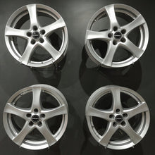 Load image into Gallery viewer, 4x Alufelge 17 Zoll 7.0" 5x112 48ET Silber Seat Leon Golf VII II I Rim Wheel FEL4244174366oy