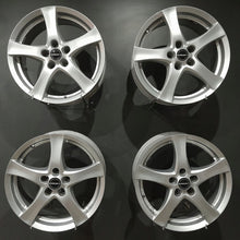 Laden Sie das Bild in den Galerie-Viewer, 4x Alufelge 17 Zoll 7.0" 5x112 48ET Silber Seat Leon Golf VII II I Rim Wheel FEL4244174366oy