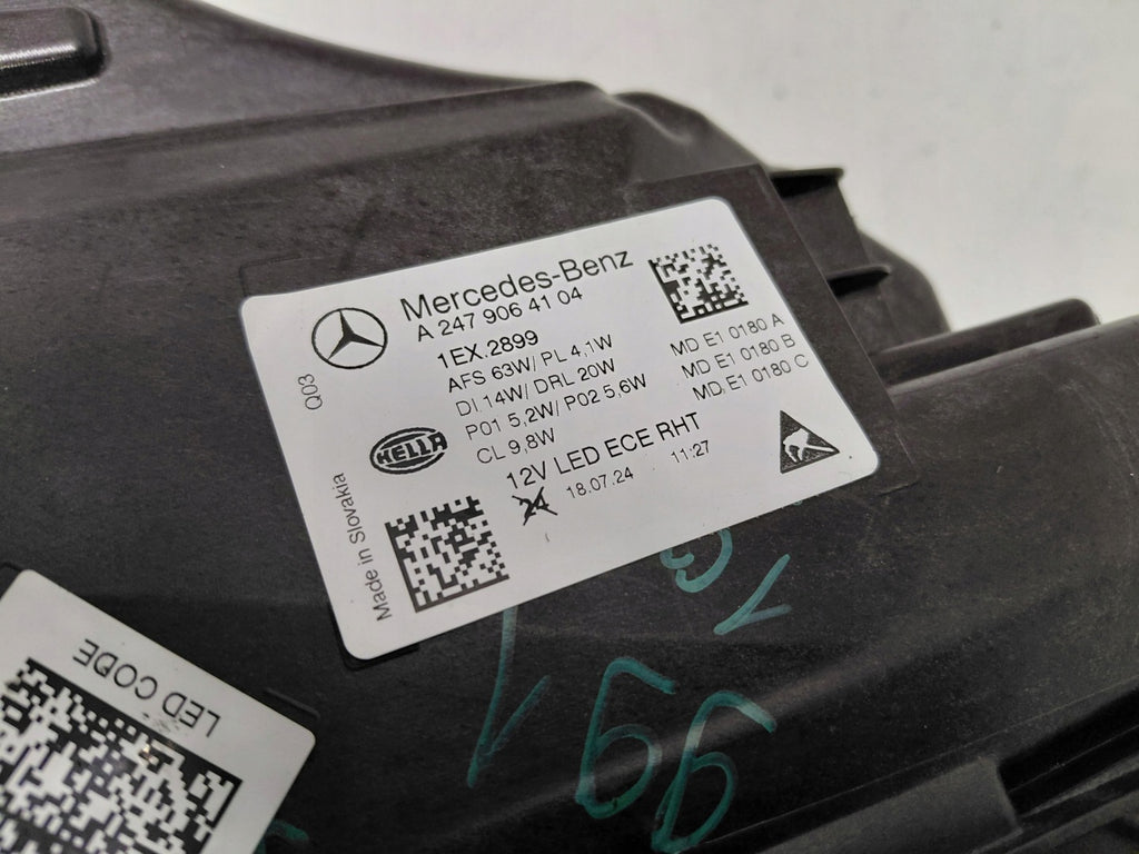 Frontscheinwerfer Mercedes-Benz W247 A2479064104 Links Scheinwerfer Headlight SCH2273495261fm