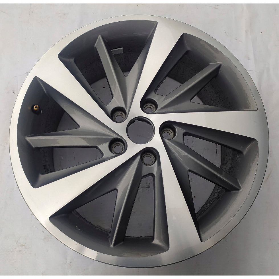 1x Alufelge 18 Zoll 7.5" 5x112 51ET Glanz Schwarz 5F0601025E Cupra Leon FEL1424790434wt