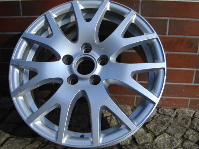 1x Alufelge 17 Zoll 7.5" 5x112 56ET Glanz Silber 8P0601025AB Audi A3 Rim Wheel