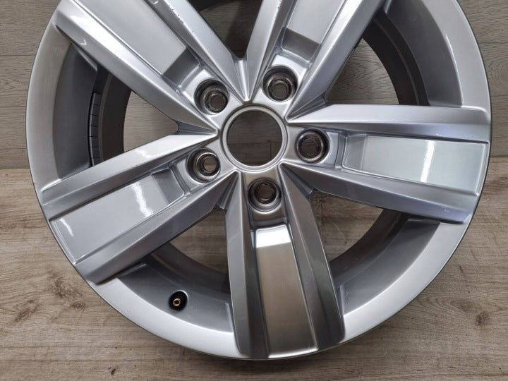 1x Alufelge 17 Zoll 7.0" 5x120 55ET Glanz Silber 7E0601025P VW Multivan FEL6221136681km