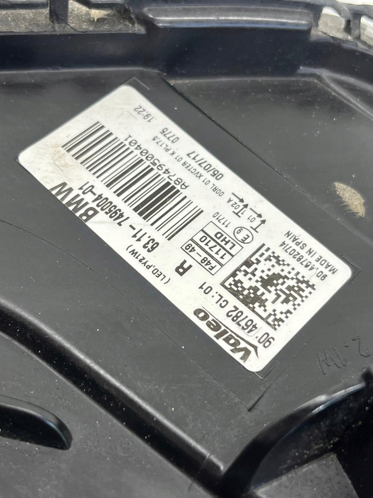 Frontscheinwerfer BMW X1 F48 7495004-01 Rechts Scheinwerfer Headlight SCH7601642821is