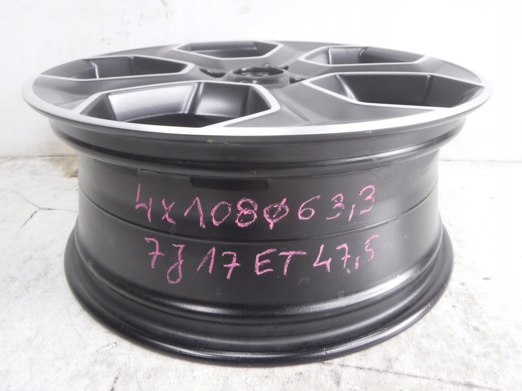 1x Alufelge 17 Zoll 7.0" 4x108 Matt C1BC-UA Ford Fiesta I Rim Wheel FEL2627570292li