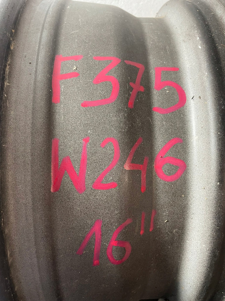 1x Alufelge 16 Zoll 6.5" 5x112 49ET Matt Schwarz A2464010000 Mercedes-Benz W246 FEL6893942973wz
