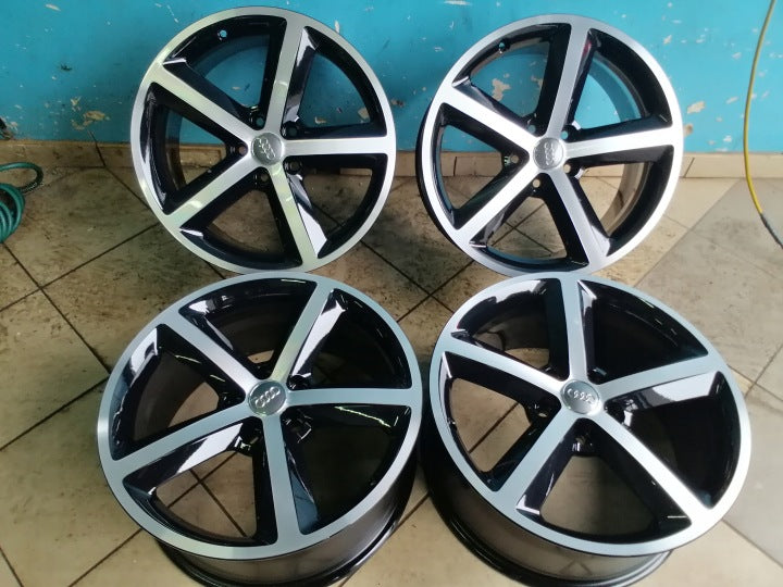 4x Alufelge 18 Zoll 8.0" 5x112 43ET 4F0601025DC Audi A6 Rim Wheel FEL2023842124wh