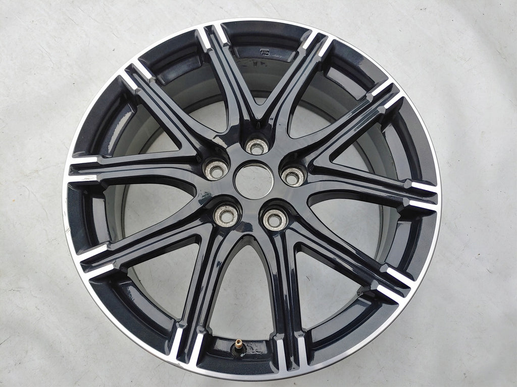 1x Alufelge 18 Zoll 7.0" 5x114.3 47ET Glanz Graphit N124-870 Mg Juke Rim Wheel