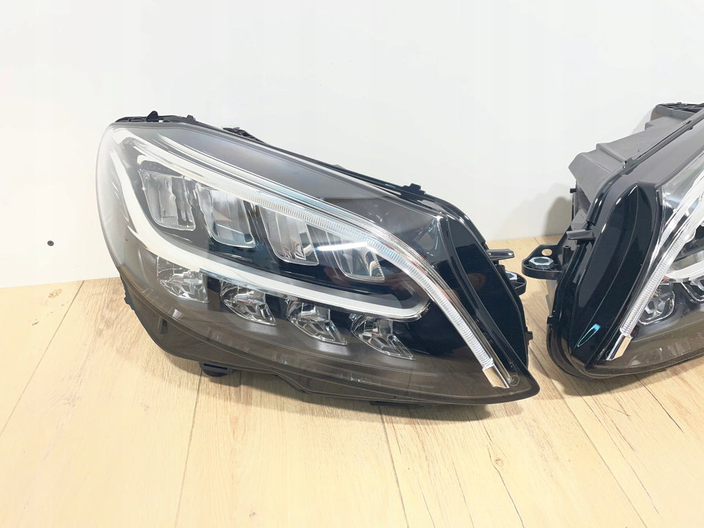 Frontscheinwerfer Mercedes-Benz W205 A2059067905 A2059068005 LED Ein Satz SCH9379266756kp