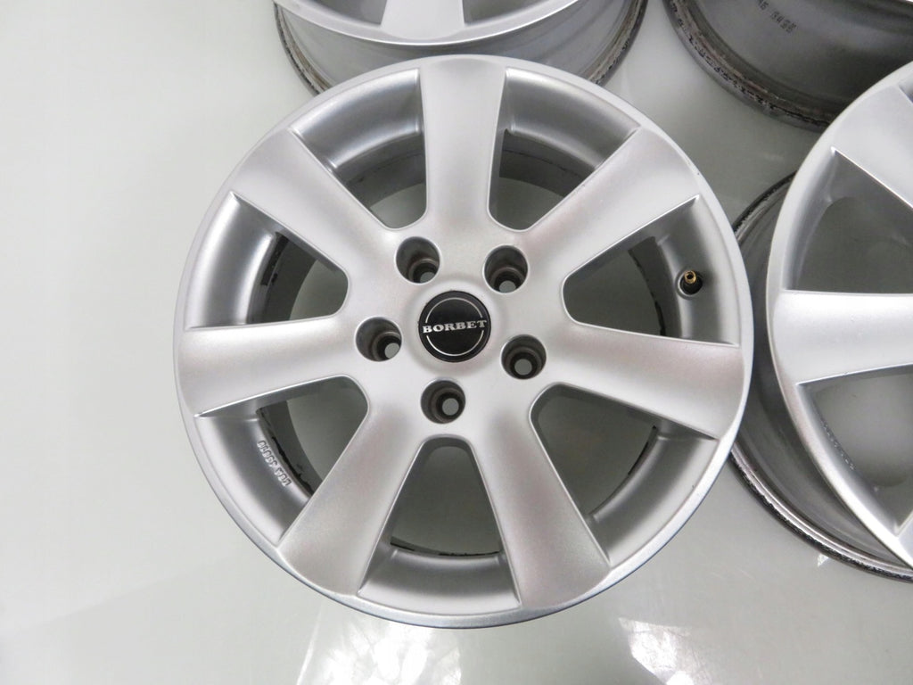 4x Alufelge 16 Zoll 7.0" 5x120 20ET Glanz Silber CA70638 BMW 3 E91 E60 E90 FEL5024320489vh