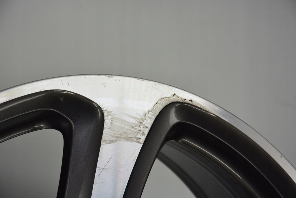 1x Alufelge 18 Zoll 8.0" 5x112 43ET Glanz Schwarz A2134013200 Mercedes-Benz