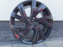 Load image into Gallery viewer, 1x Alufelge 18 Zoll 7.5" 5x112 51ET Glanz Schwarz 5H0601025AE VW Golf I FEL3869575746ax