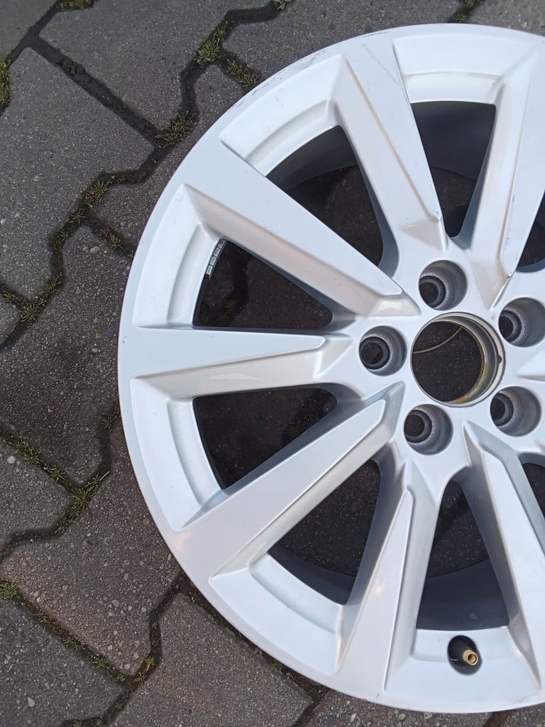 1x Alufelge 16 Zoll 6.5" 5x100 40ET Silber 82A601025C Audi A1 Rim Wheel FEL4142938613qv