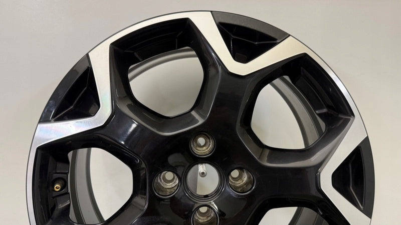 1x Alufelge 18 Zoll 7.0" 4x108 35ET Glanz Schwarz 9835097680 Opel Rim Wheel FEL3580353136os