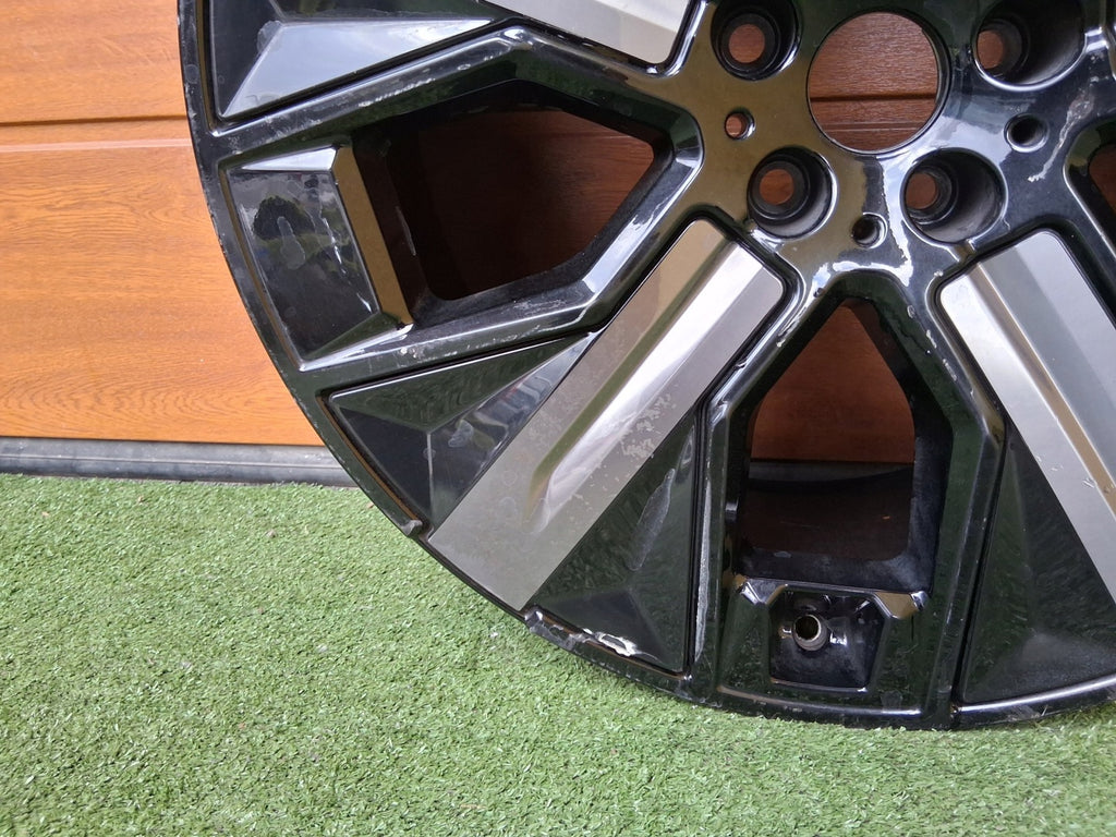 1x Alufelge 21 Zoll 9.0" 5x112 36ET Glanz Schwarz 5A02655 5A41F90 5A02654 BMW Ix FEL3353296294ug