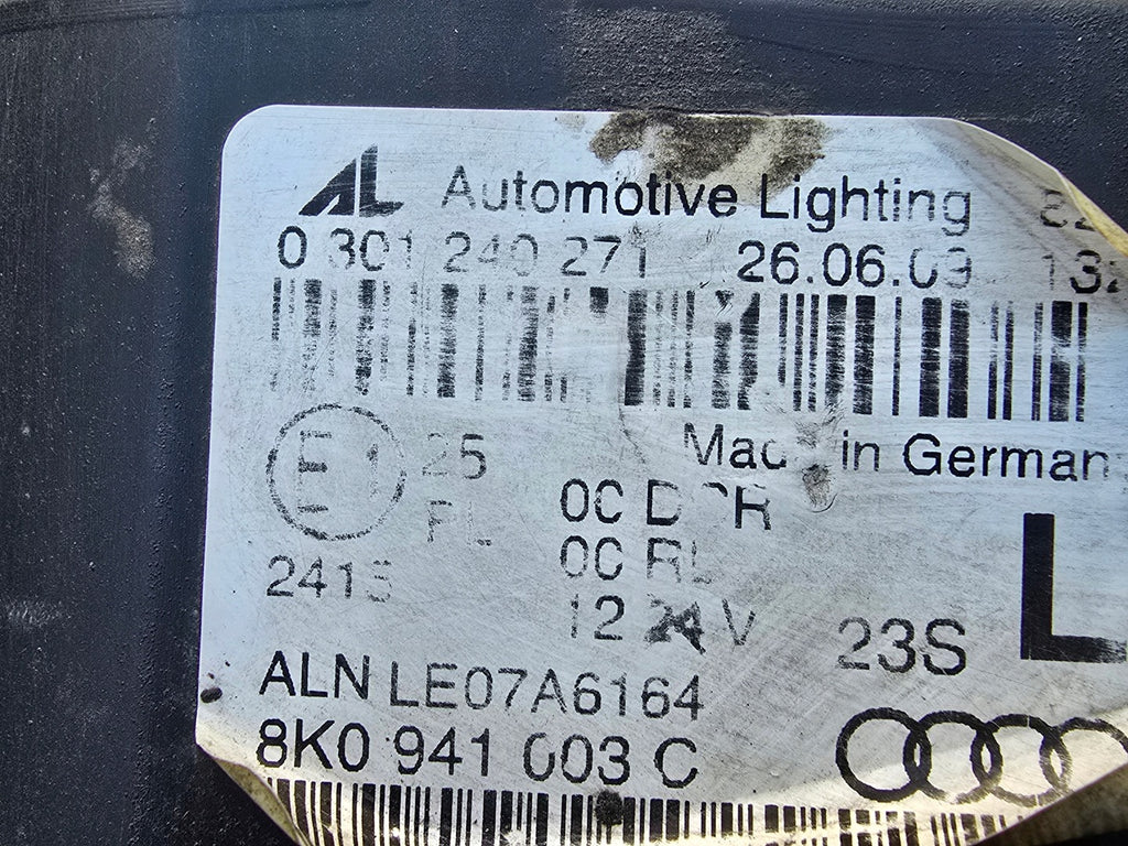Frontscheinwerfer Audi A4 8K0941003C Xenon Links Scheinwerfer Headlight