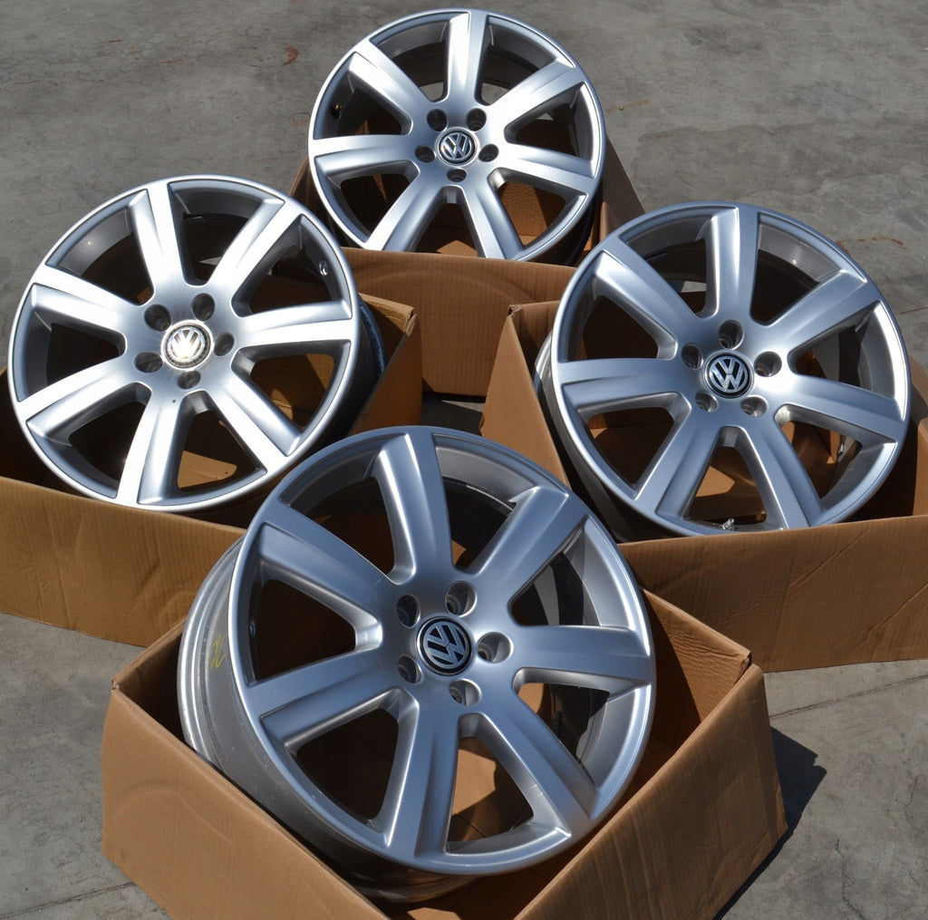 4x Alufelge 18 Zoll 7.5" 5x112 40ET 601025AM VW Passat Tiguan Phaeton Rim Wheel