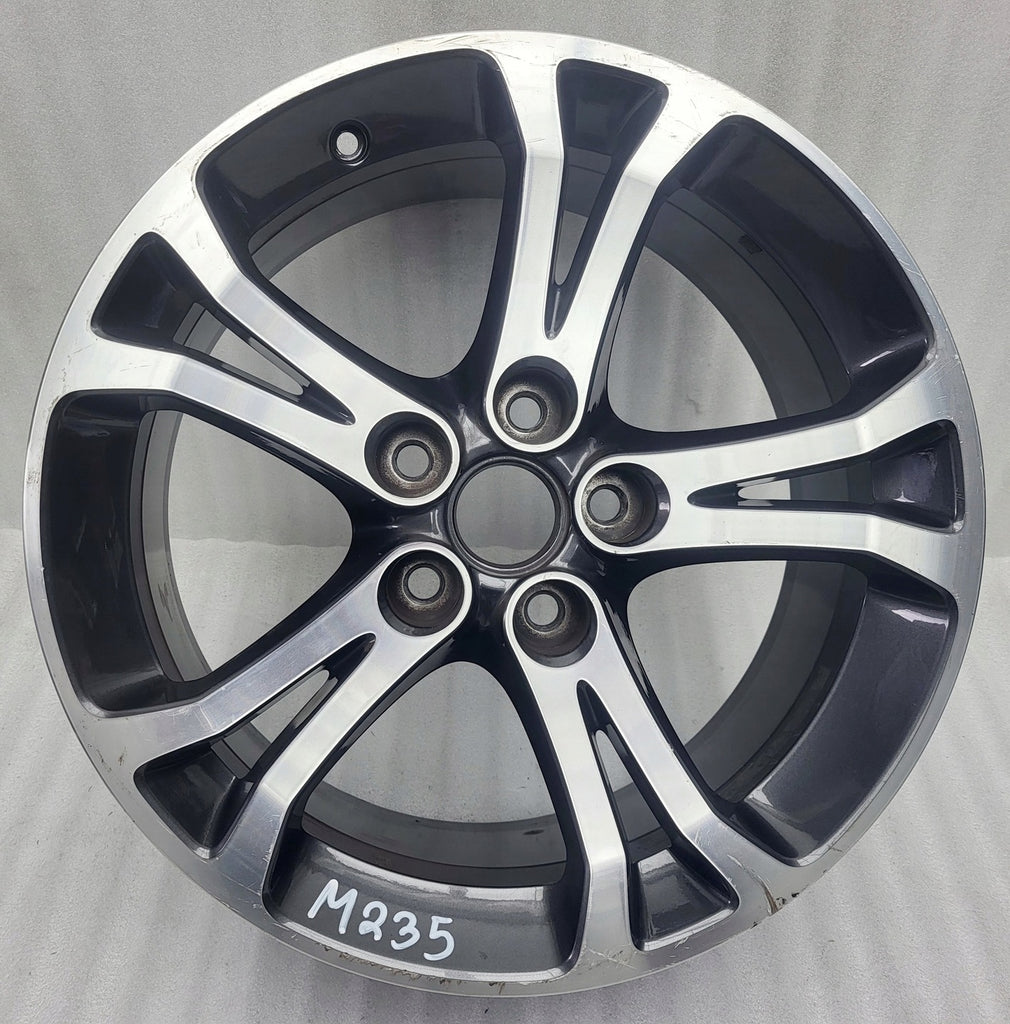 1x Alufelge 18 Zoll 8.0" 5x120 42ET Glanz Silber 32026039 Opel Insignia