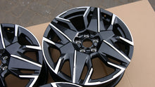 Load image into Gallery viewer, 1x Alufelge 19 Zoll 7.5" 5x108 50ET Glanz Schwarz 9842668980 Peugeot Rim Wheel FEL4572635353aj