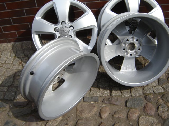 4x Alufelge 17 Zoll 6.0" 5x112 48ET Glanz Silber 8V0601025C Audi A4 A3 Rim Wheel FEL9190368323kv