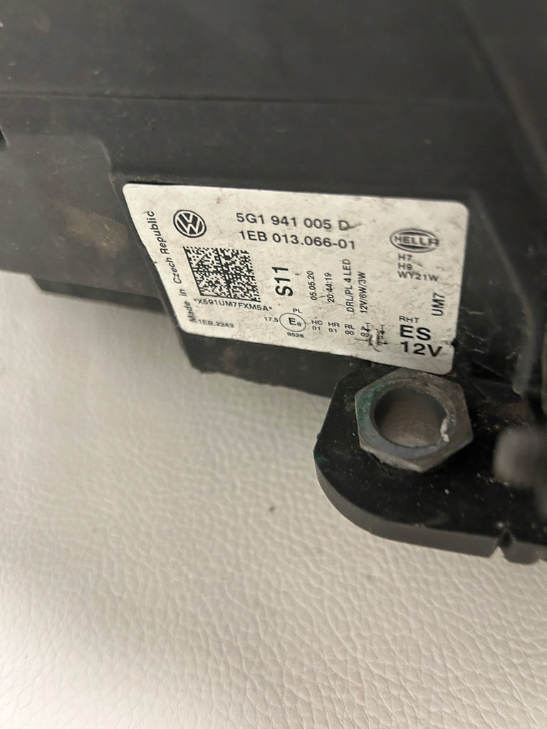 Frontscheinwerfer VW Golf VII 5G1941005D LED Links Scheinwerfer Headlight SCH8925345799zz