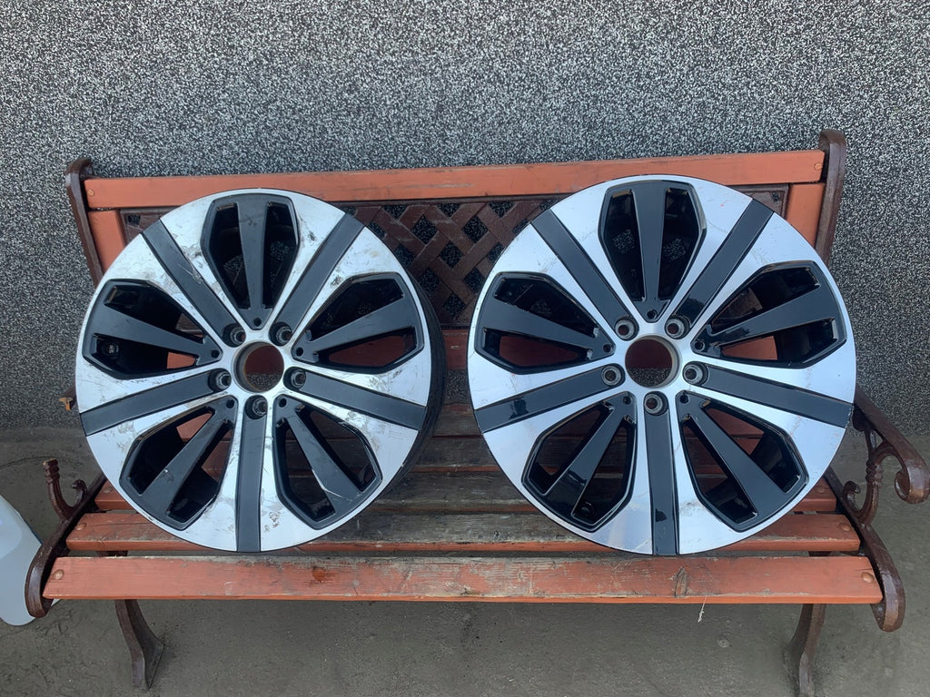 1x Alufelge 18 Zoll 8.0" 5x112 38ET Glanz Schwarz A2534014600 Mercedes-Benz Glc