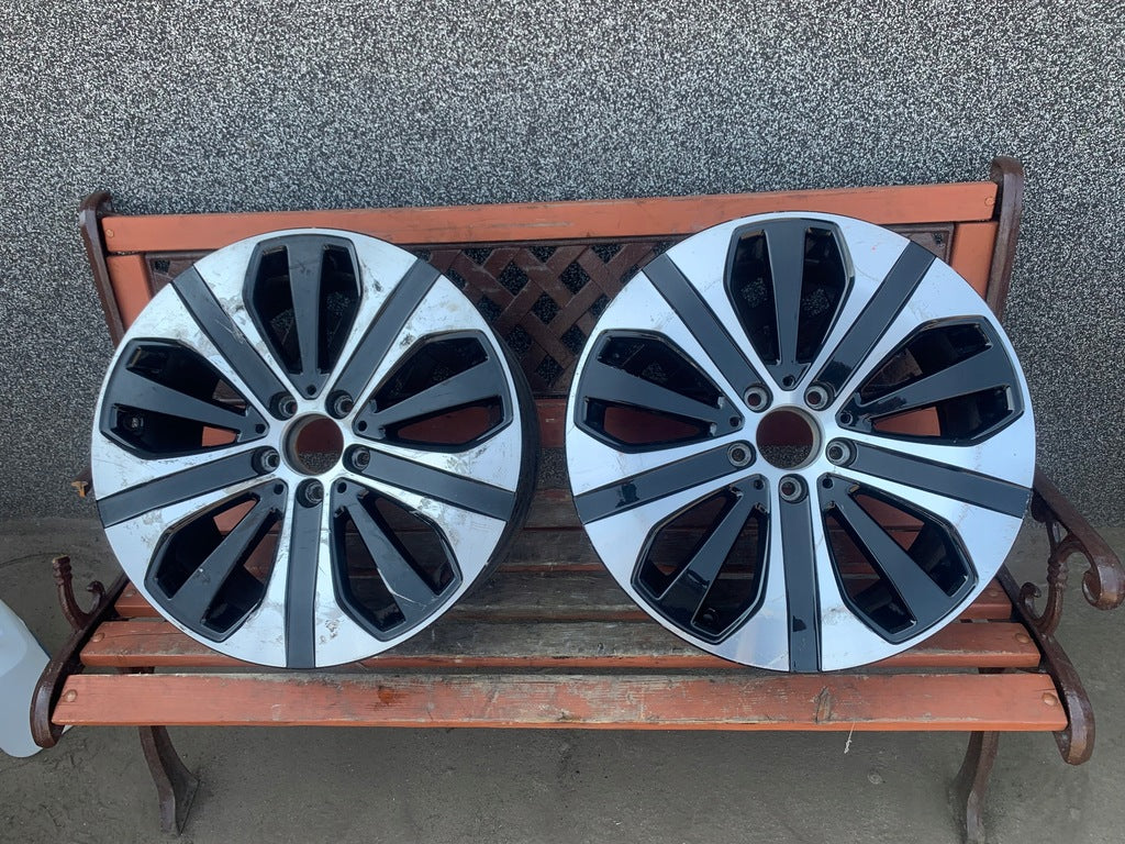 1x Alufelge 18 Zoll 8.0" 5x112 38ET Glanz Schwarz A2534014600 Mercedes-Benz Glc FEL6500039223rw