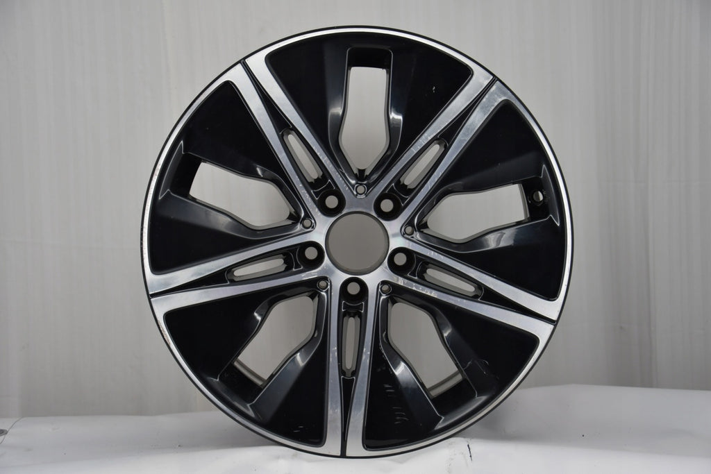 1x Alufelge 18 Zoll 8.5" 5x112 56ET Glanz Schwarz A2054018300 Mercedes-Benz FEL2291997021wl
