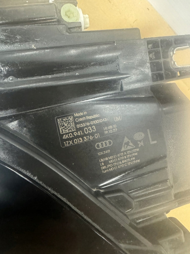 Frontscheinwerfer Audi A6 C8 4K0941033 Full LED Ein Stück (Rechts oder Links) SCH5580153701az