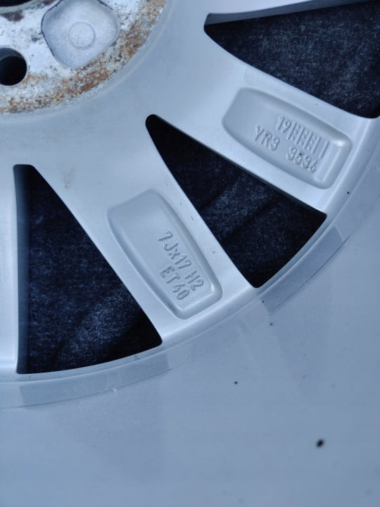 1x Alufelge 17 Zoll 7.0" 5x112 40ET Glanz Silber 3V0601025C Skoda Superb Iii FEL7365126029qj