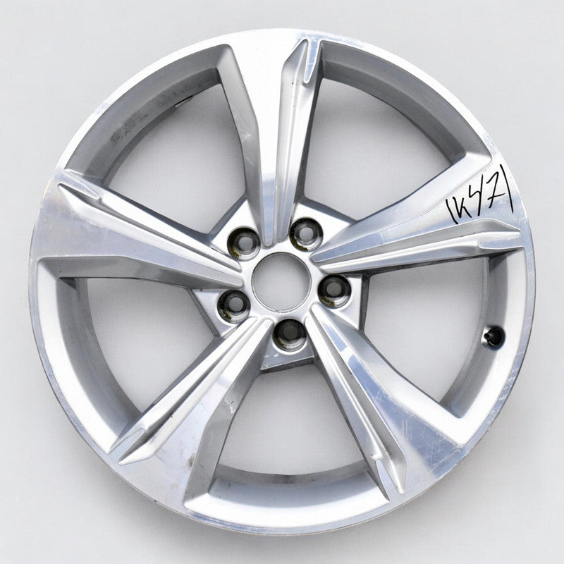 1x Alufelge 19 Zoll 8.0" 5x112 39ET Glanz Silber 80A601025E Audi Q5 Rim Wheel