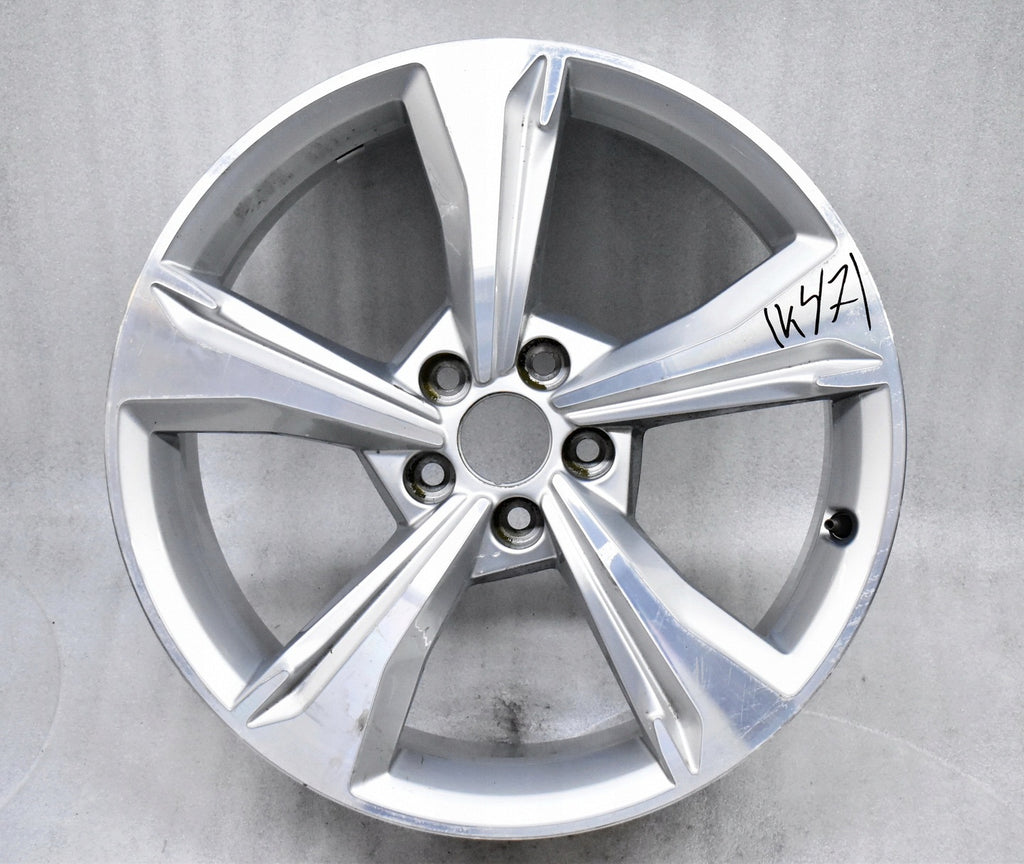 1x Alufelge 19 Zoll 8.0" 5x112 39ET Glanz Silber 80A601025E Audi Q5 Rim Wheel