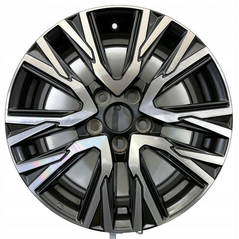 1x Alufelge 17 Zoll 7.0" 5x114.3 50ET Glanz Graphit Mg Corolla Rim Wheel FEL1331585987av