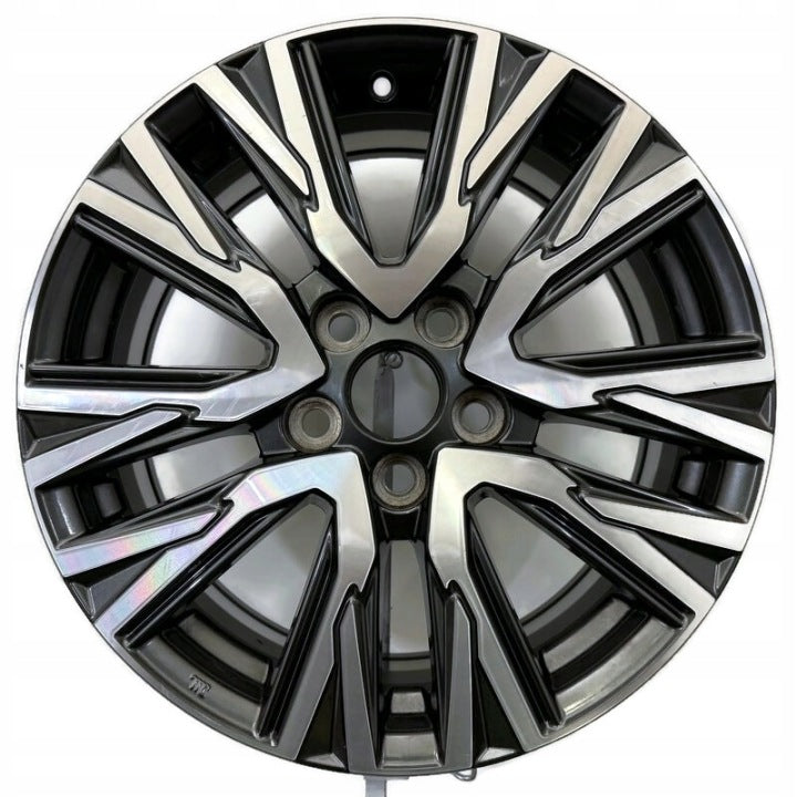 1x Alufelge 17 Zoll 7.0" 5x114.3 50ET Glanz Graphit Mg Corolla Rim Wheel FEL1331585987av