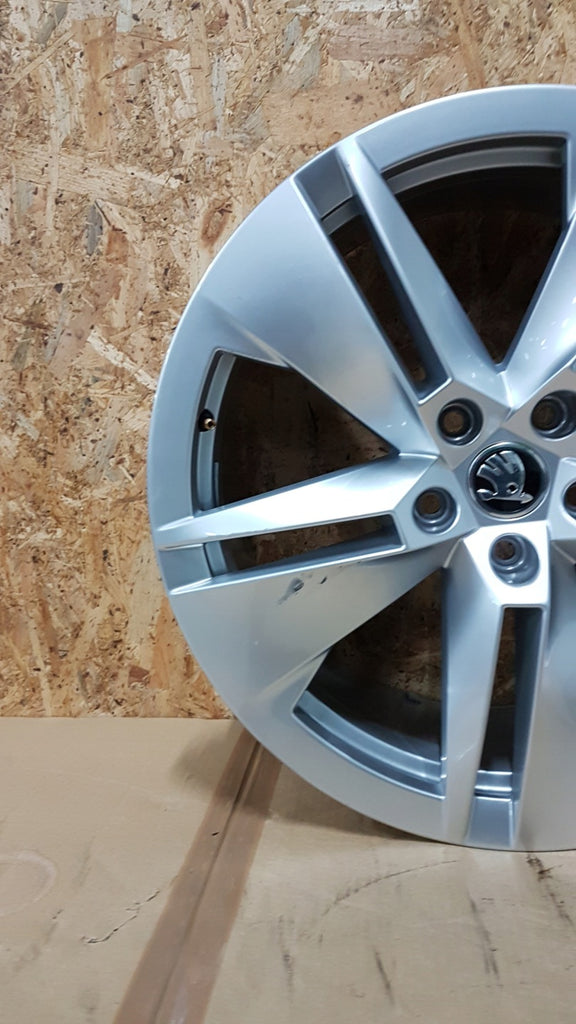 1x Alufelge 19 Zoll 8.0" 5x112 45ET 5LA601025B Skoda Enyaq Rim Wheel FEL6698559475wp