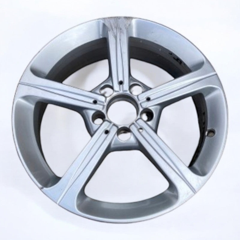 1x Alufelge 17 Zoll 6.5" 5x112 44ET Glanz Silber A1774011200 Mercedes-Benz Cla