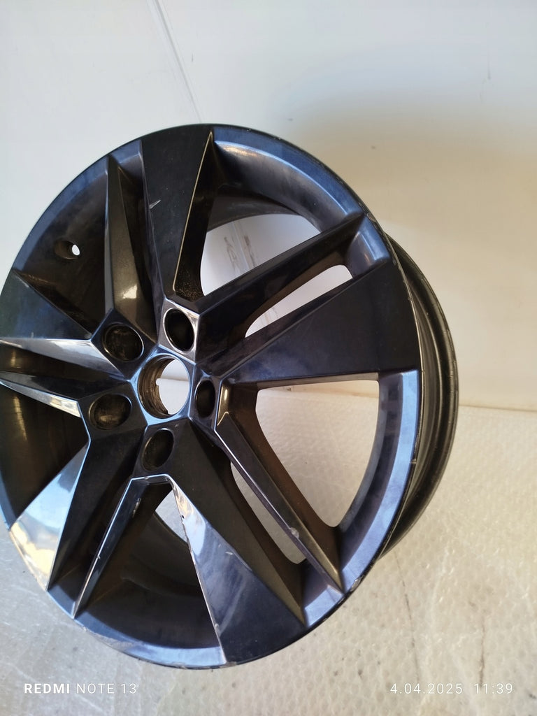 1x Alufelge 17 Zoll 6.5" 5x112 3V0601025 Skoda Rim Wheel