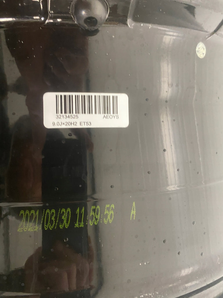 1x Alufelge 20 Zoll 9.0" 5x108 53ET Glanz Schwarz 32134525 Polestar 2 Ii FEL3892513199gy