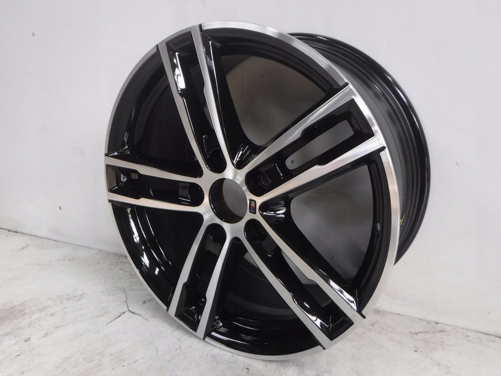 1x Alufelge 18 Zoll 8.0" 5x120 52ET Glanz Schwarz 8009703 BMW F22 F20 Rim Wheel FEL1105402823aa