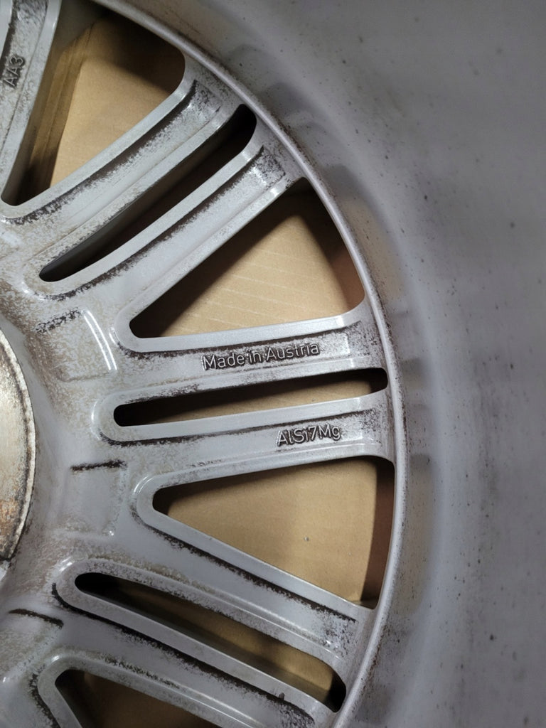 1x Alufelge 18 Zoll 8.0" 5x112 31ET Glanz Silber 8W0601025EE Audi A4 Rim Wheel FEL8589072667gw