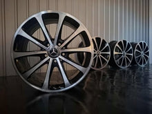 Laden Sie das Bild in den Galerie-Viewer, 4x Alufelge 17 Zoll 6.5" 5x112 44ET Glanz Schwarz A1774010300 Mercedes-Benz Gla FEL2714201343wx