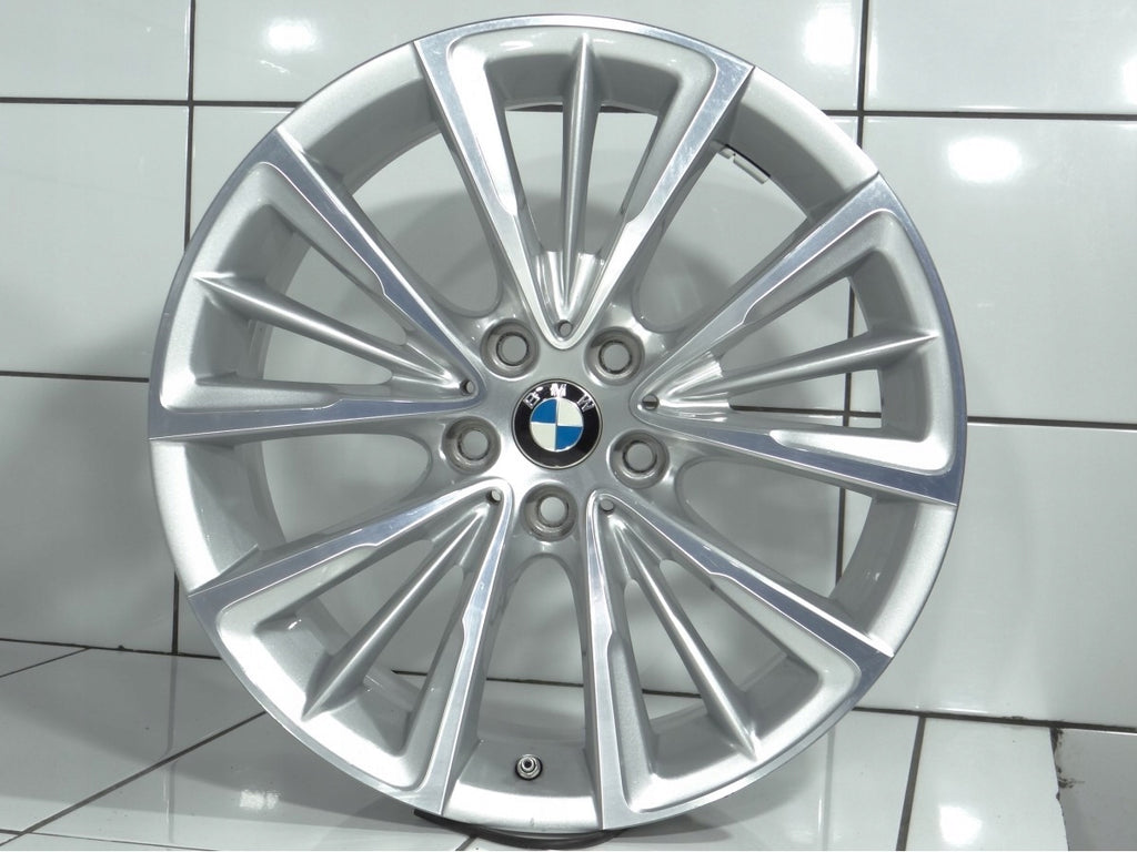 4x Alufelge 18 Zoll 8.0" 5x112 30ET Glanz Silber 6867339 BMW G32 G11 G12 FEL1433204630si