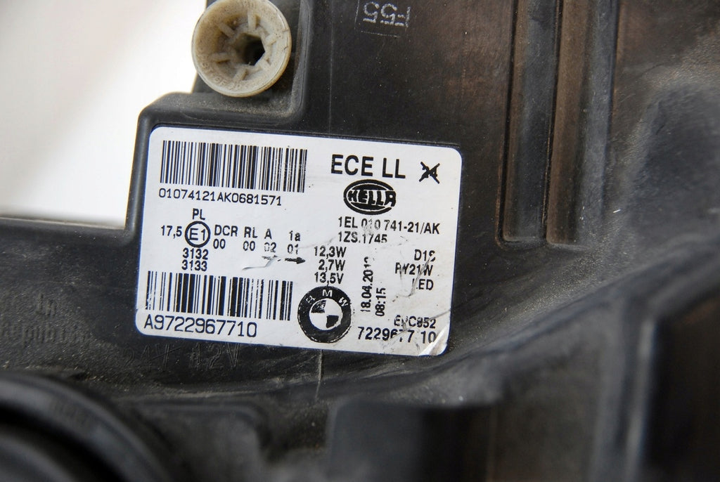 Frontscheinwerfer BMW 1 F21 F20 7229677-10 Xenon Ein Stück (Rechts oder Links)