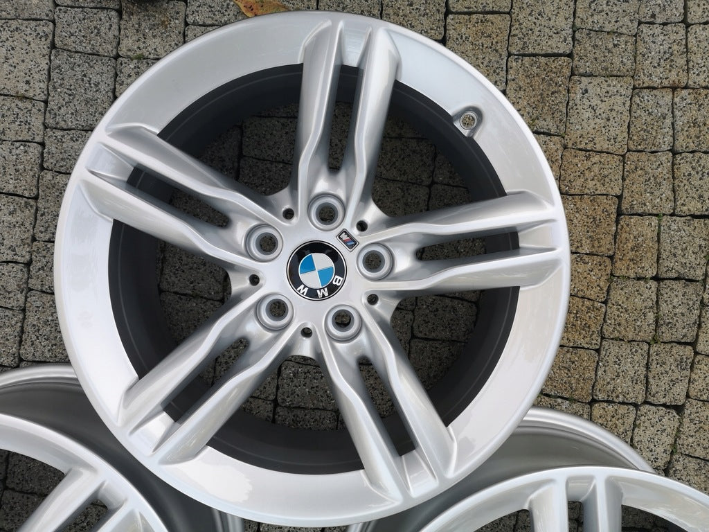 4x Alufelge 17 Zoll 7.5" 5x112 54ET Glanz Silber 7848601 BMW F45 X1 F48 FEL4954321686hq